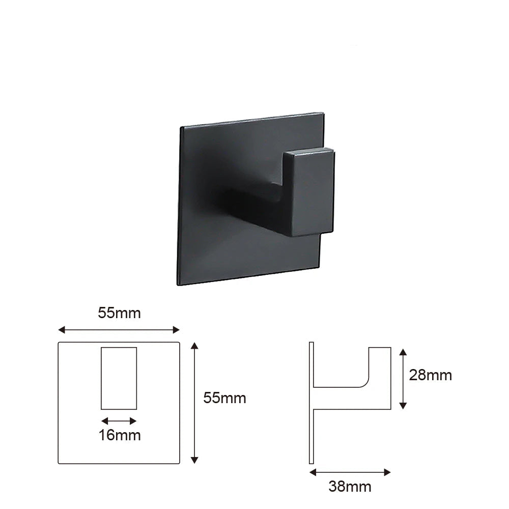 Patere Murale Inoxydable Adhésive